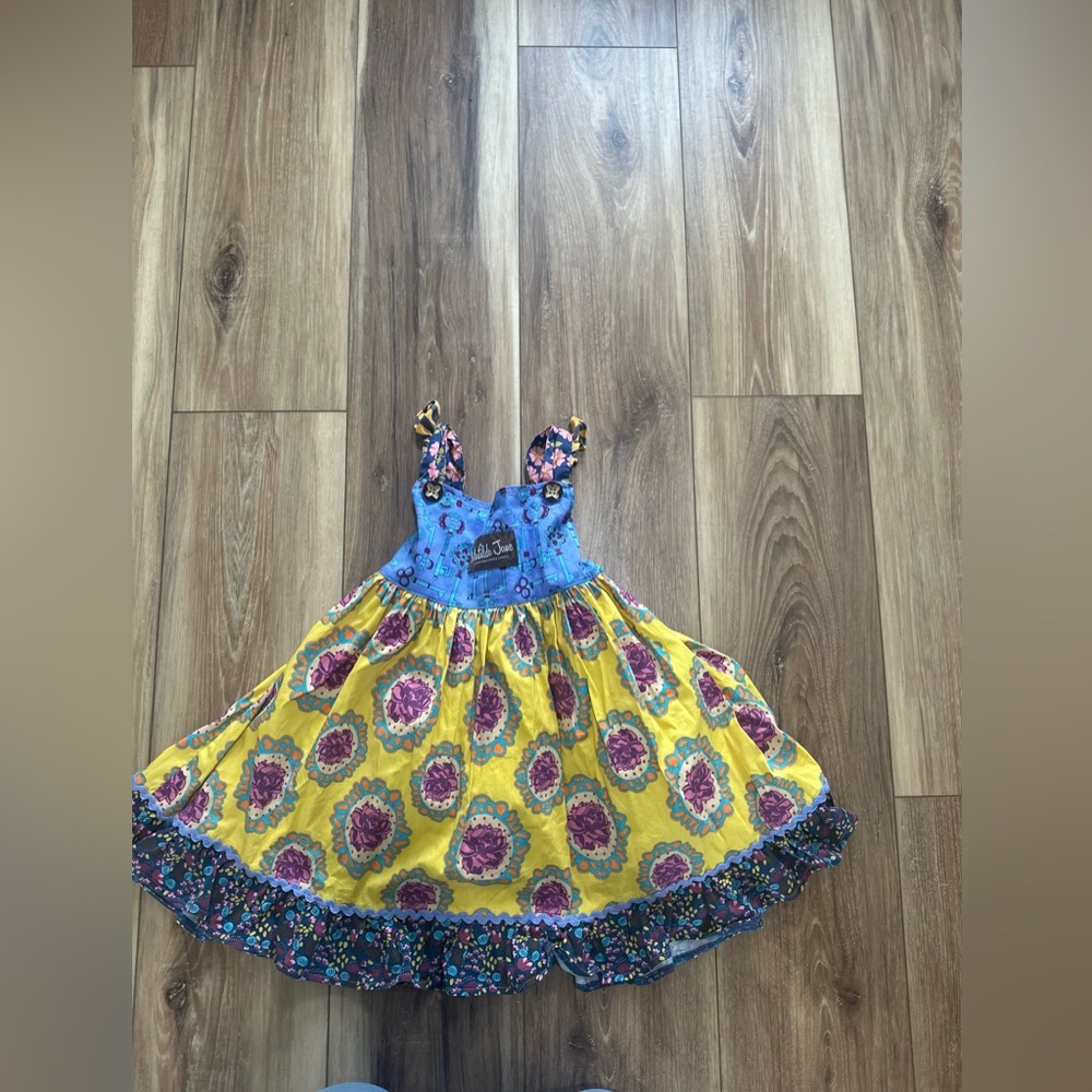 Matilda Jane kids paint by numbers dress size 4
